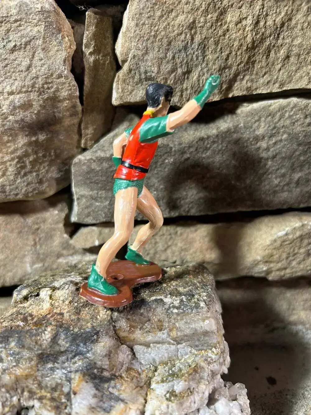 1966 Ideal DC Comics NO Cape Robin Figure